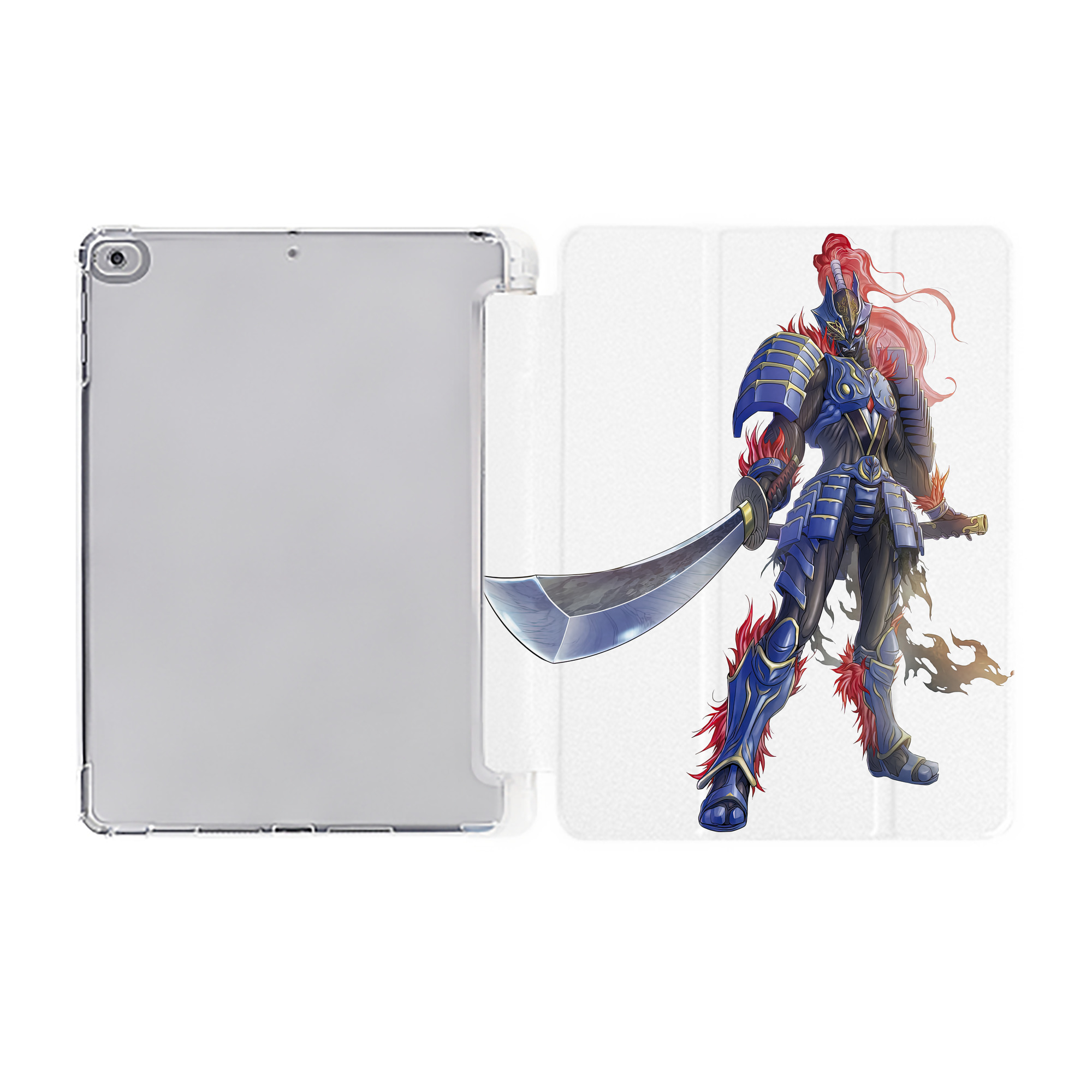 （画像用） ウルトラマン Ultraman IPad ケース ペン収納付き 三つ折りスタンド PUレザー×シリコン 対応機種9.5/10.5/10.9インチ